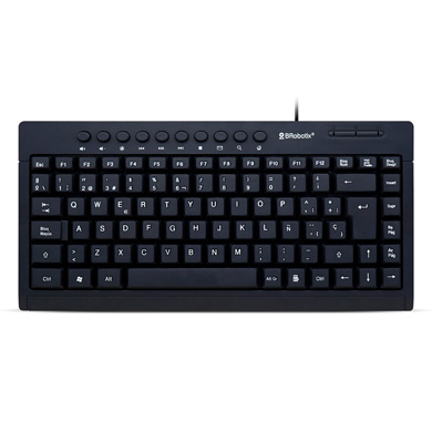TECLADO MULTIMEDIA USB, MINI 0